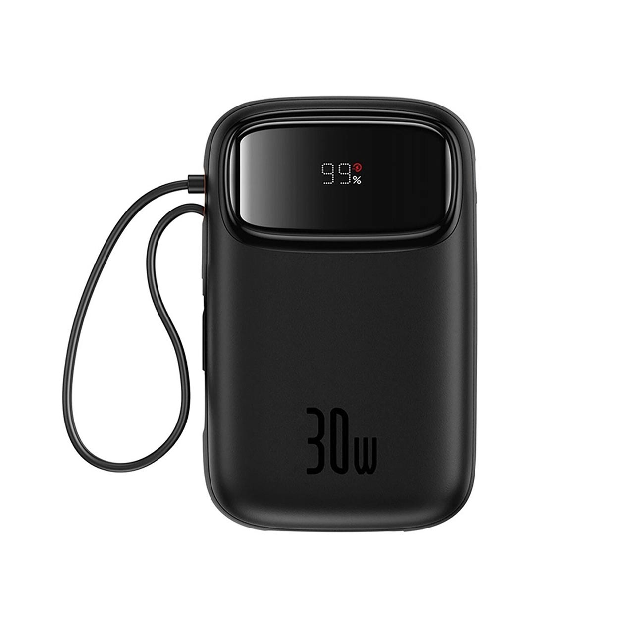 پاوربانک (فست شارژ) Baseus 10000mAh مدل Qpow 2 PPQD4-10C 30W - مشکی (گارانتی آونگ)