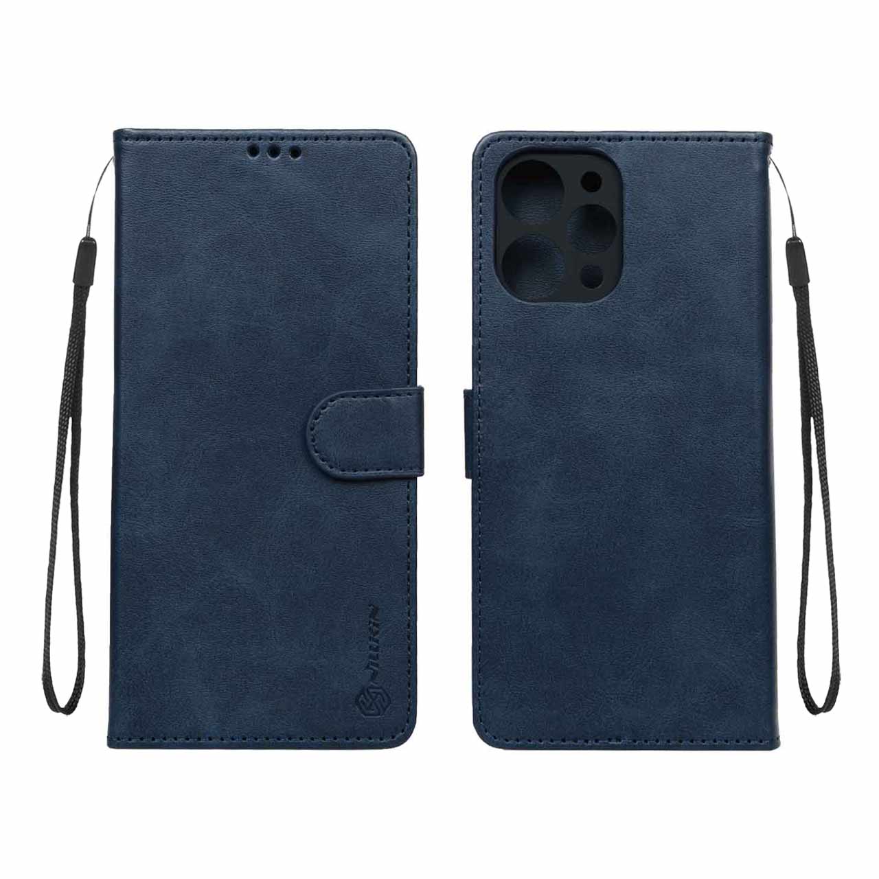 کیف موبایل مگنتی Nillkin مدل Xiaomi Redmi 12 / Poco M6 Pro 5G - سرمه ای