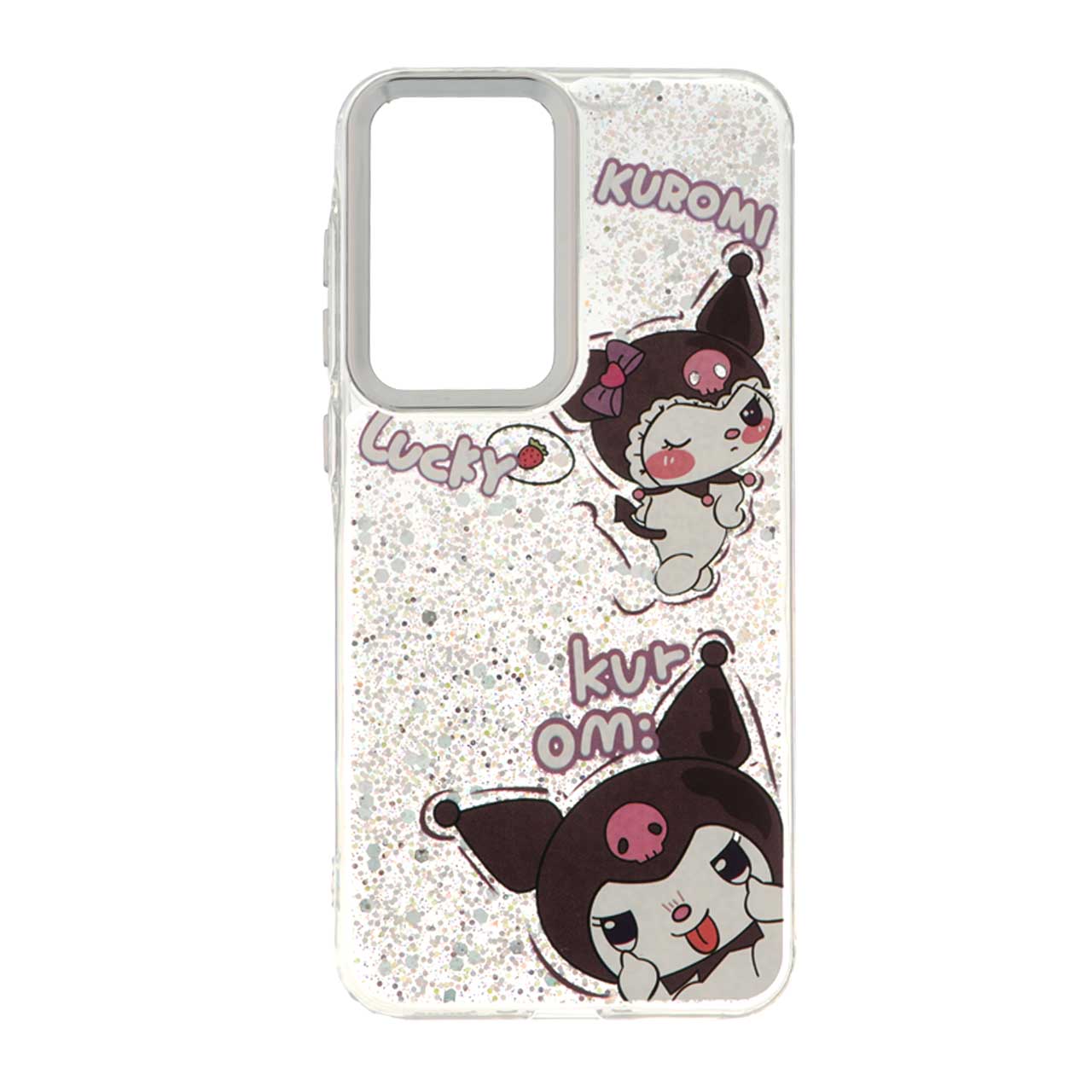 قاب رزینی اکلیلی لنز سیلور Samsung Galaxy A56 / A36 - طرح 25