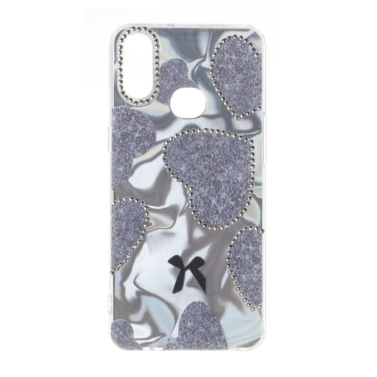 قاب هولوگرامی طرح دار نگینی Samsung Galaxy A10s - کد 53