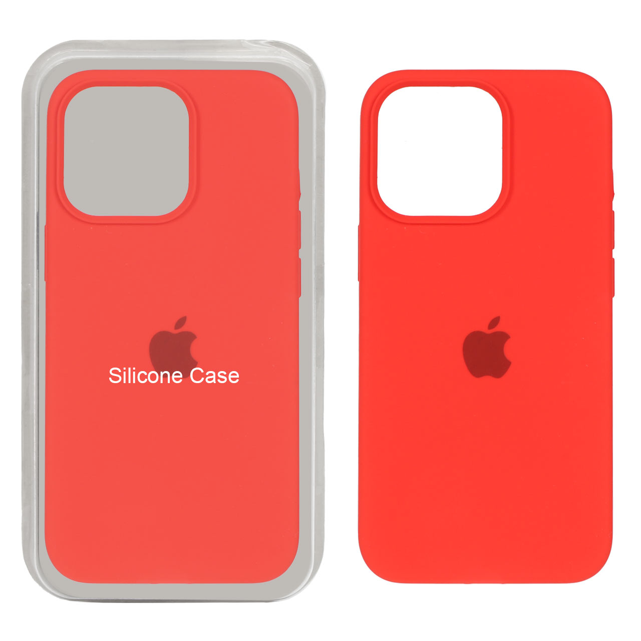 قاب سیلیکونی پاک کنی اورجینال Apple iPhone 13 Pro - قرمز (پک اصلی)