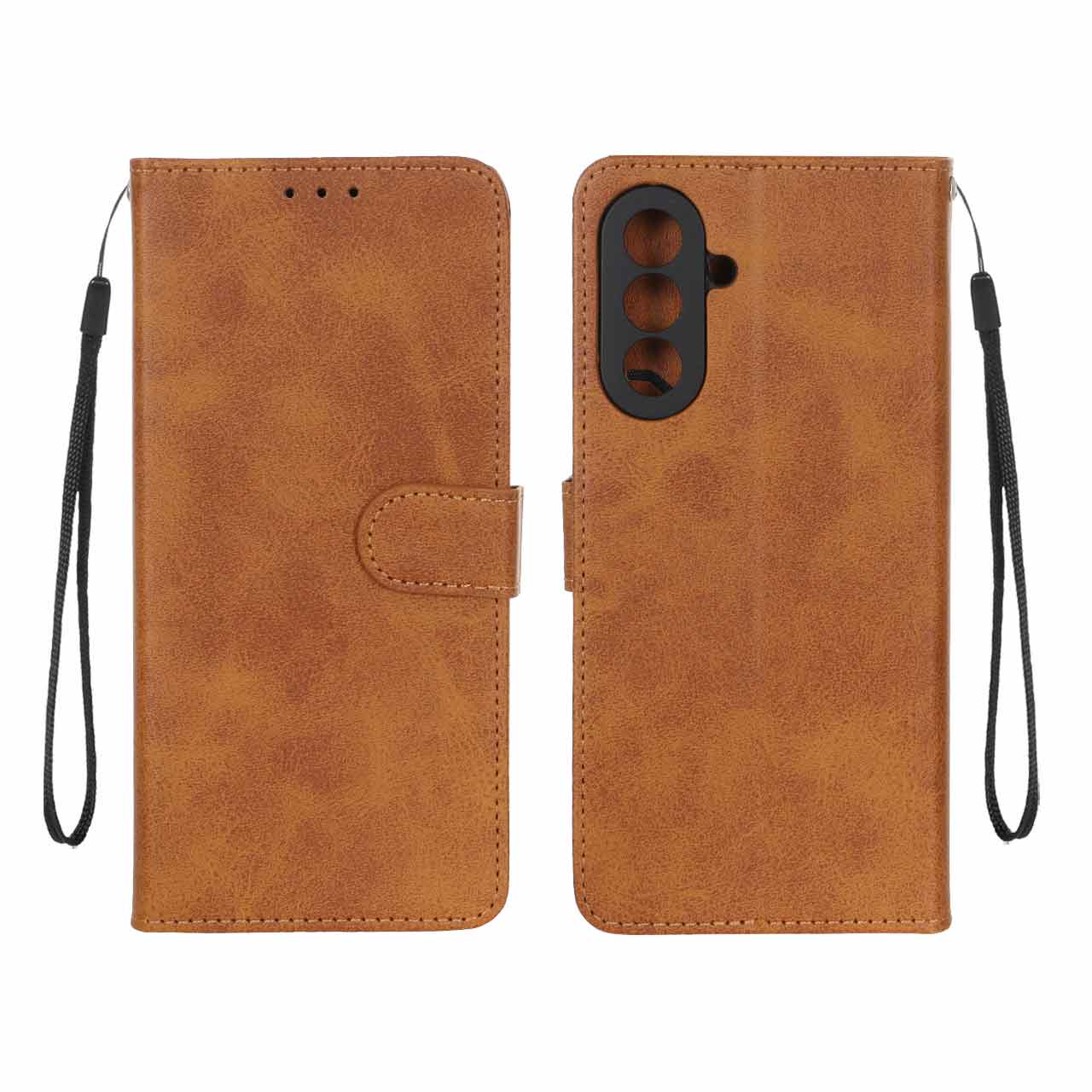 کیف موبایل مگنتی Samsung Galaxy A17 - عسلی