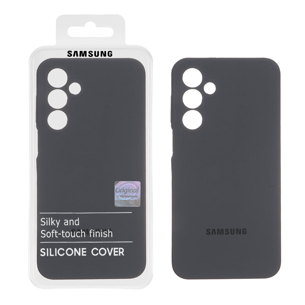 قاب سیلیکونی پاک کنی اورجینال Master Quality مدل Samsung Galaxy A16 - خاکستری (پک دار)