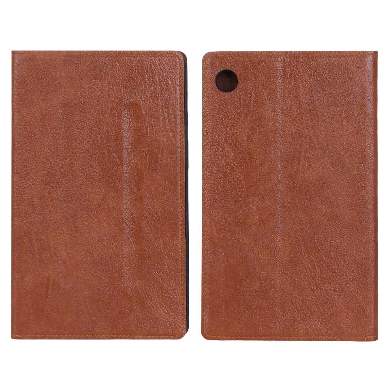 کیف تبلت ساده Samsung Galaxy Tab A9 - قهوه ای کد 2