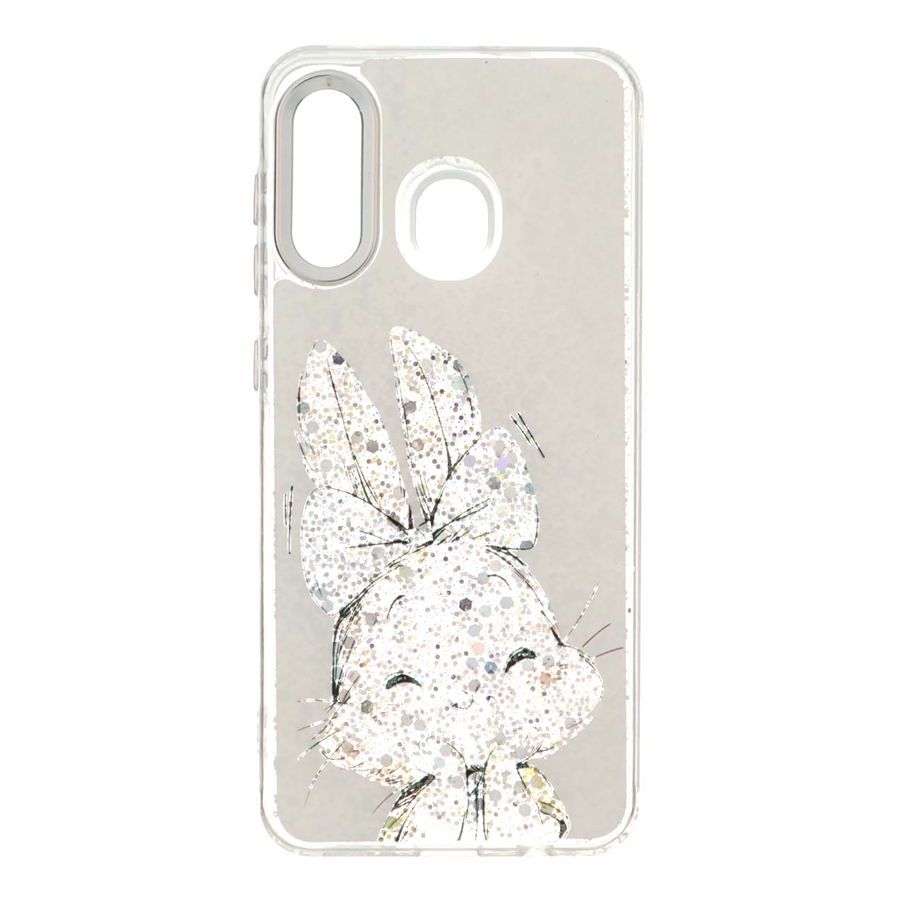 قاب رزینی اکلیلی لنز سیلور Samsung Galaxy A30 / A20 - طرح 38