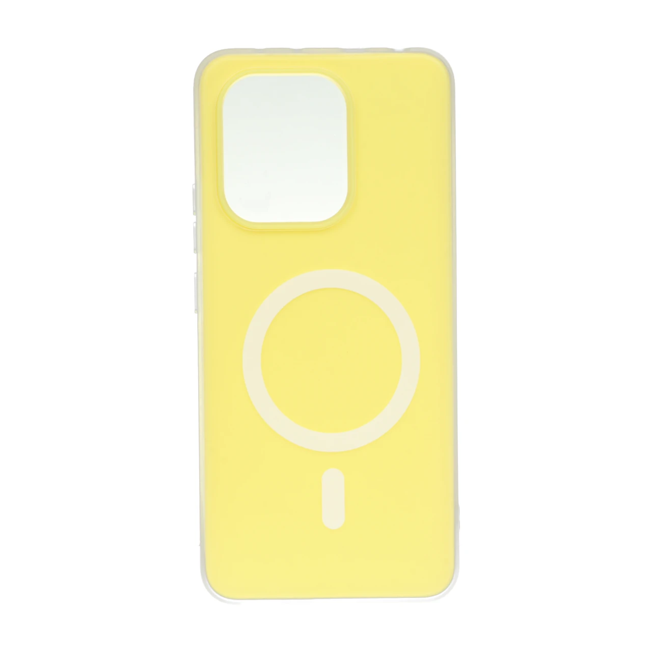 قاب دو لایه مات طرح مگ سیف Xiaomi Redmi Note 13 4G - زرد