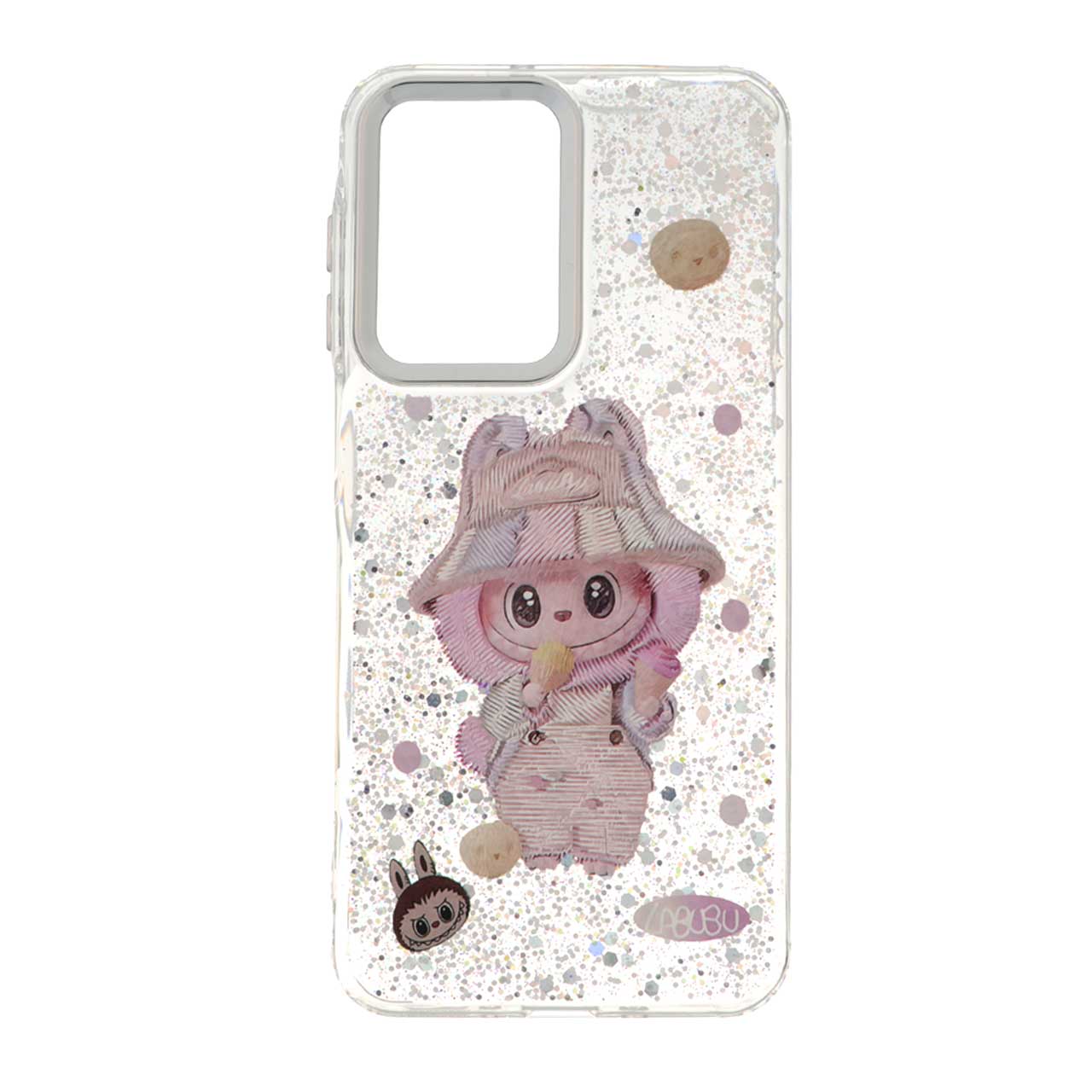 قاب رزینی اکلیلی لنز سیلور Samsung Galaxy A17 / A26 - طرح 12