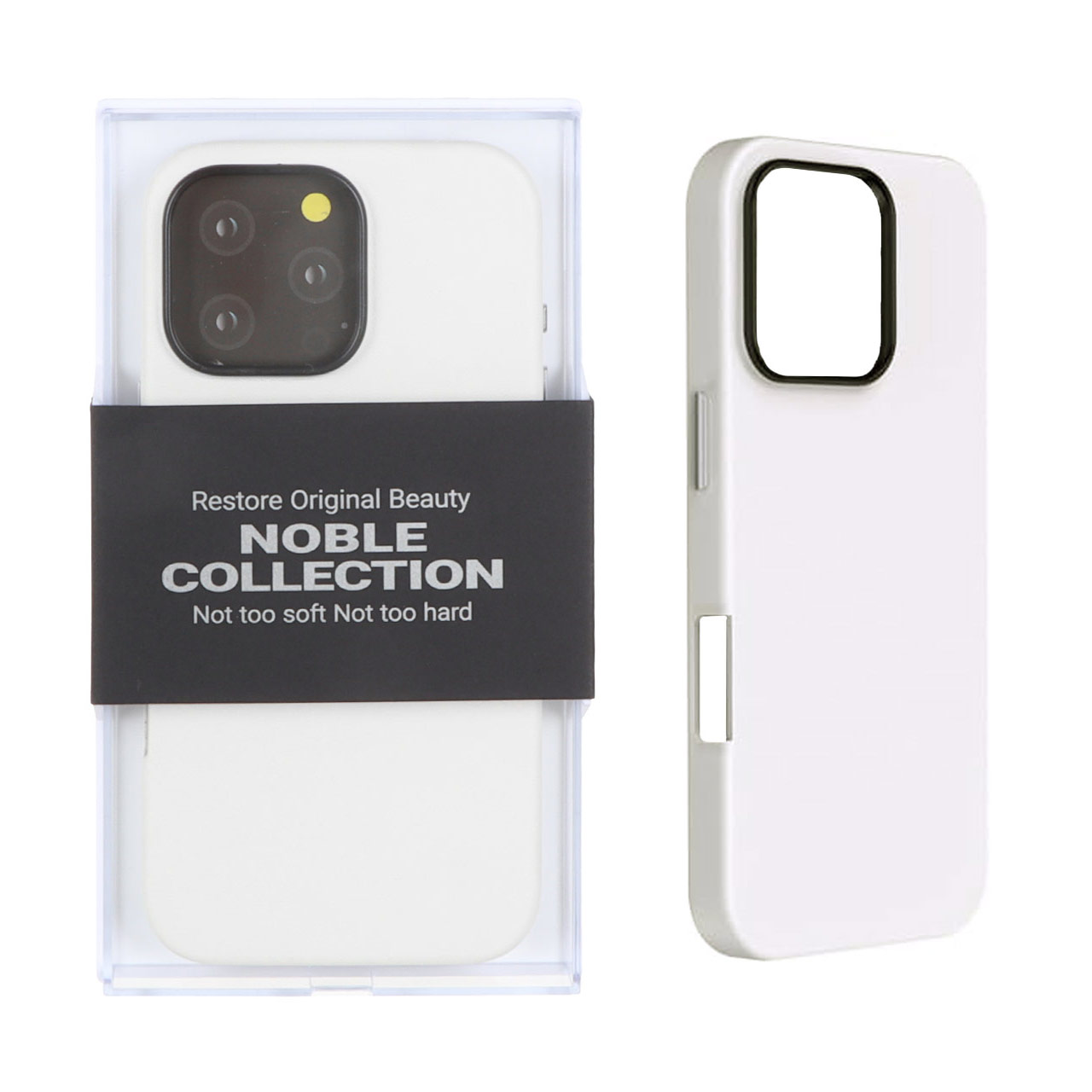 قاب Original Kdoo Noble مدل Apple iPhone 16 Pro Max - سفید (پک دار)