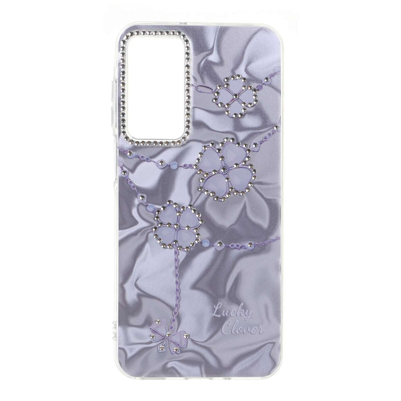 قاب هولوگرامی طرح دار نگینی Samsung Galaxy A16 - کد 136