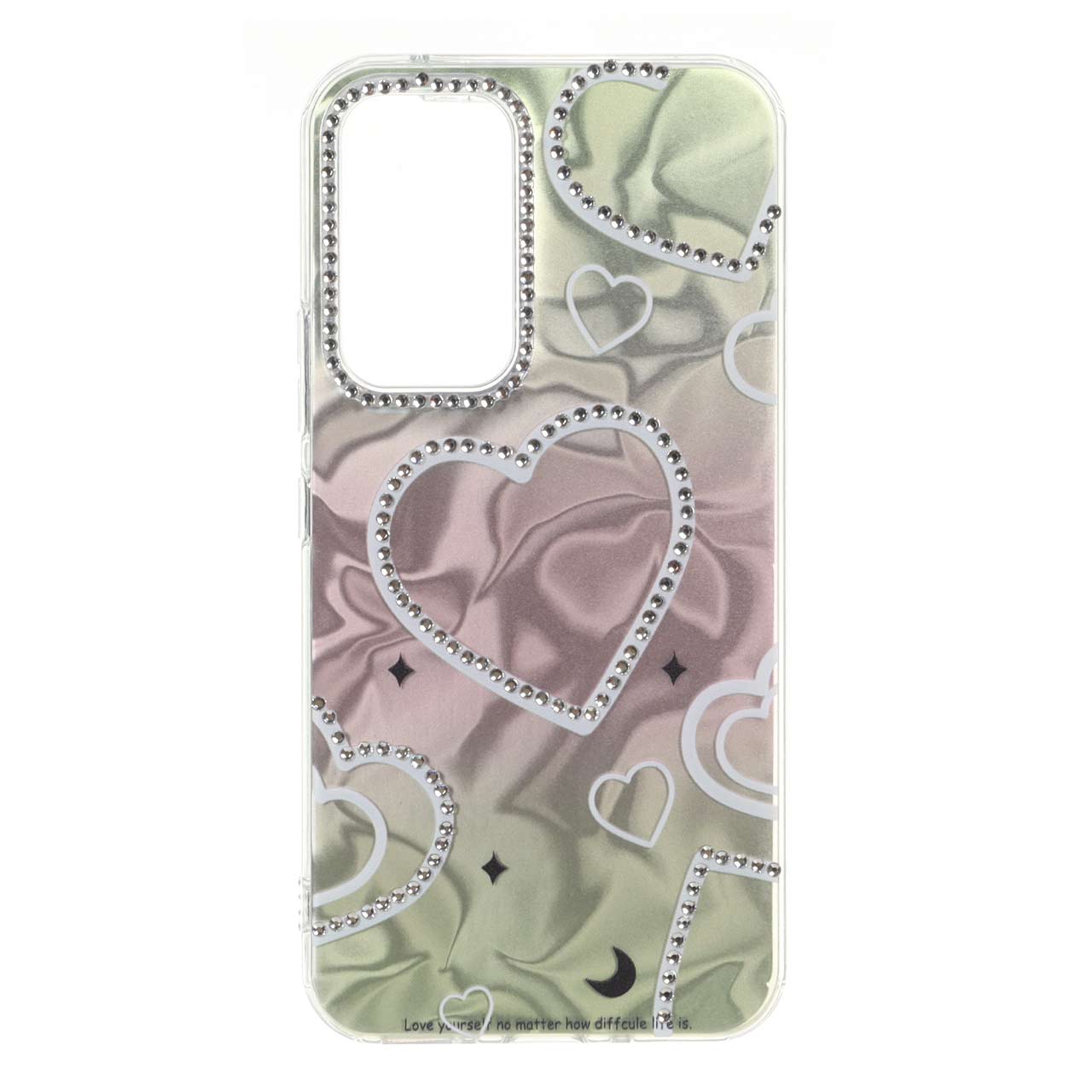 قاب هولوگرامی طرح دار نگینی Samsung Galaxy A54 - کد 161