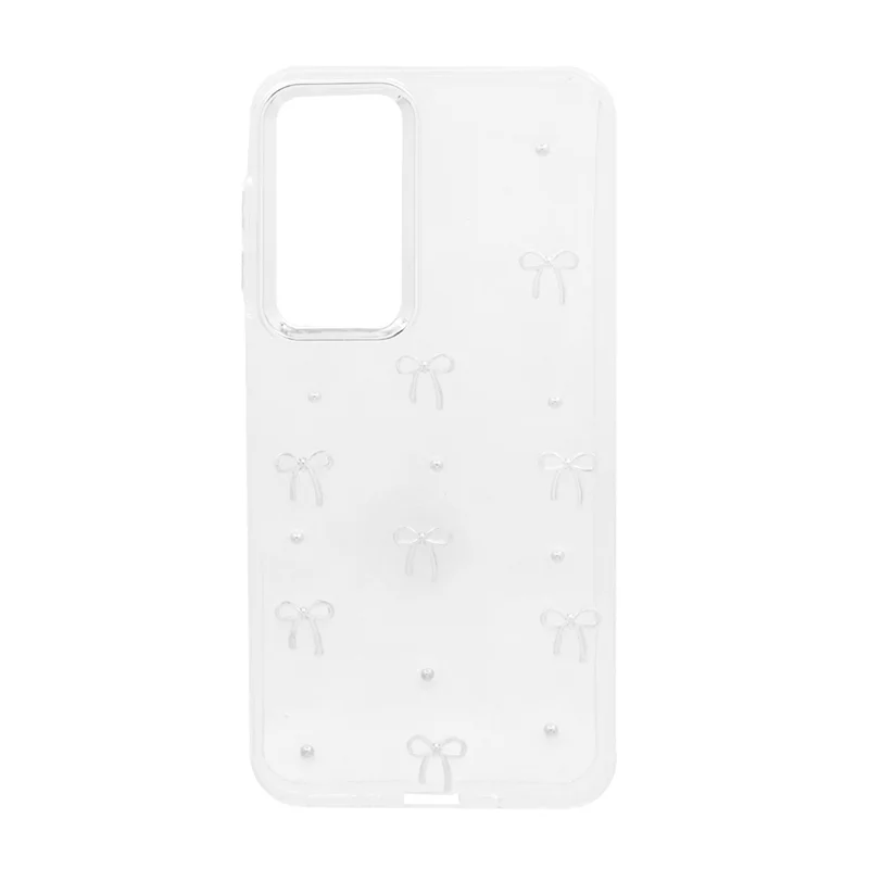 قاب رزینی طرح برجسته لنز سیلور Samsung Galaxy A16 - طرح 203