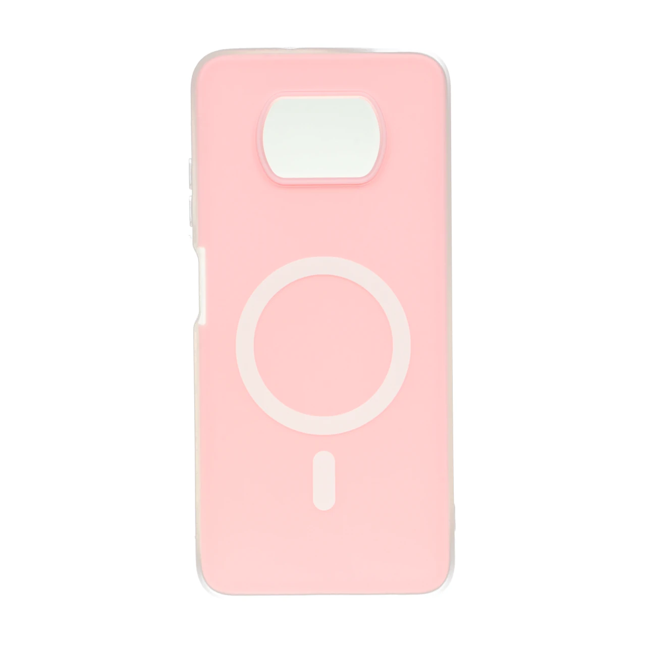 قاب دو لایه مات طرح مگ سیف Xiaomi Poco X3 / Poco X3 Pro / Poco X3 NFC - صورتی