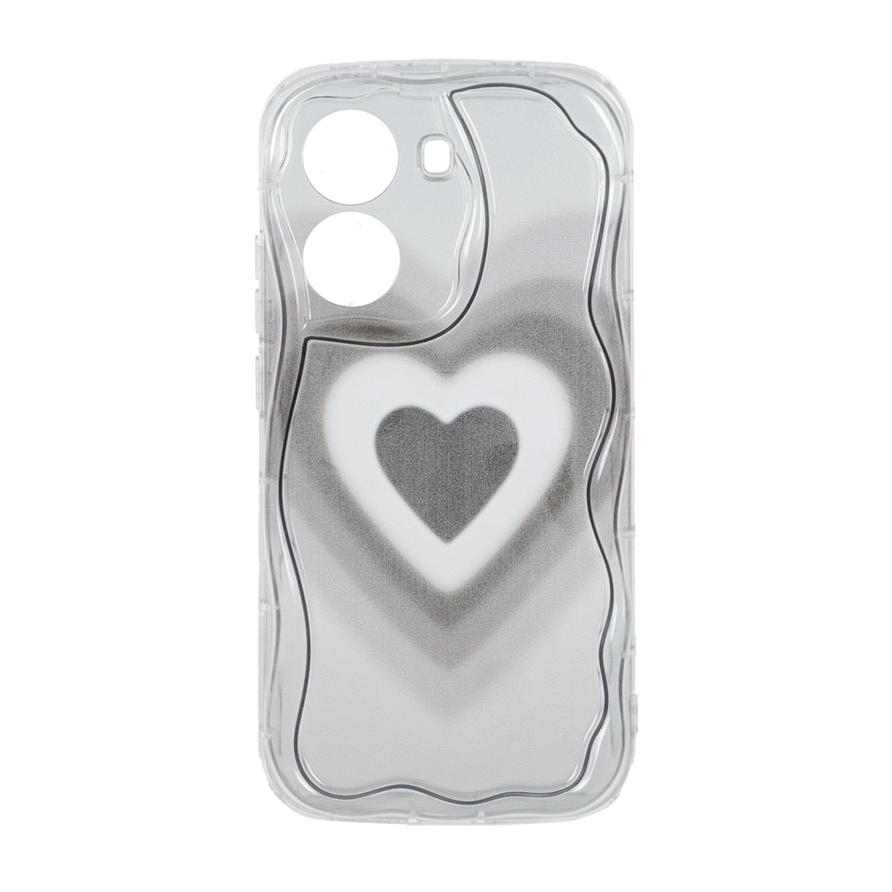 قاب کنگره ای ژله ای Black Design مدل Xiaomi Poco X7 Pro - طرح 378