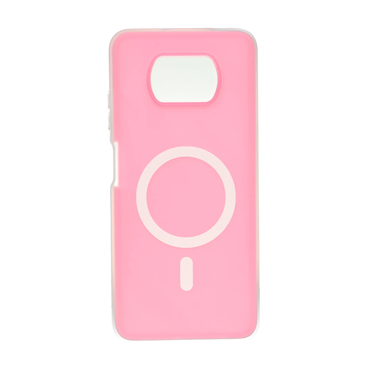 قاب دو لایه مات طرح مگ سیف Xiaomi Poco X3 / Poco X3 Pro / Poco X3 NFC - صورتی فانتزی