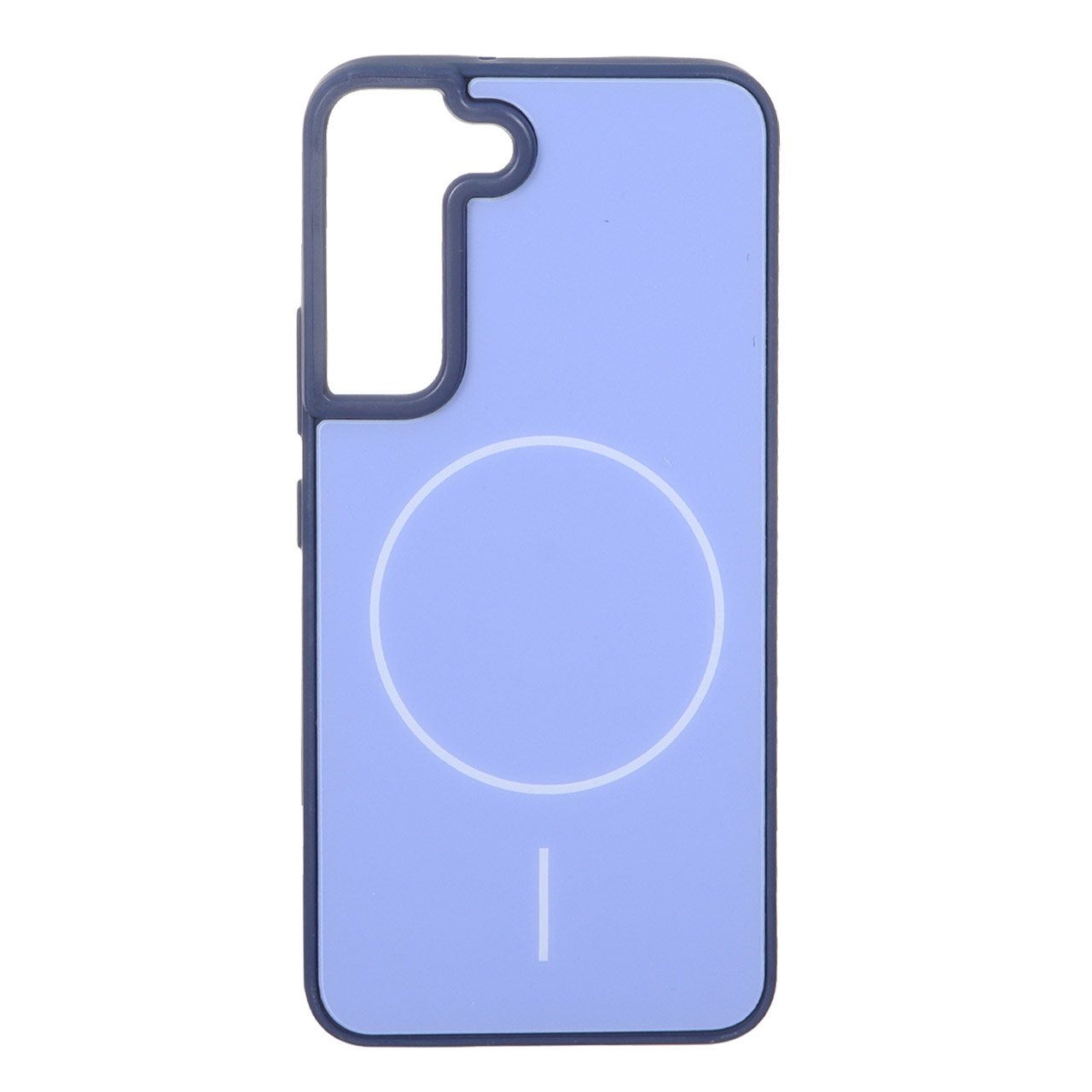 قاب M Pro پشت براق طرح مگ سیف Samsung Galaxy S22 - بنفش روشن