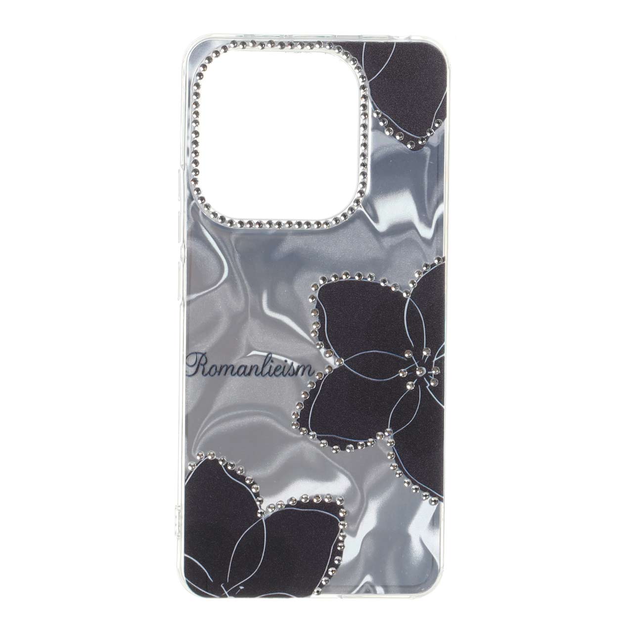 قاب هولوگرامی طرح دار نگینی Xiaomi Redmi Note 14 4G - کد 219