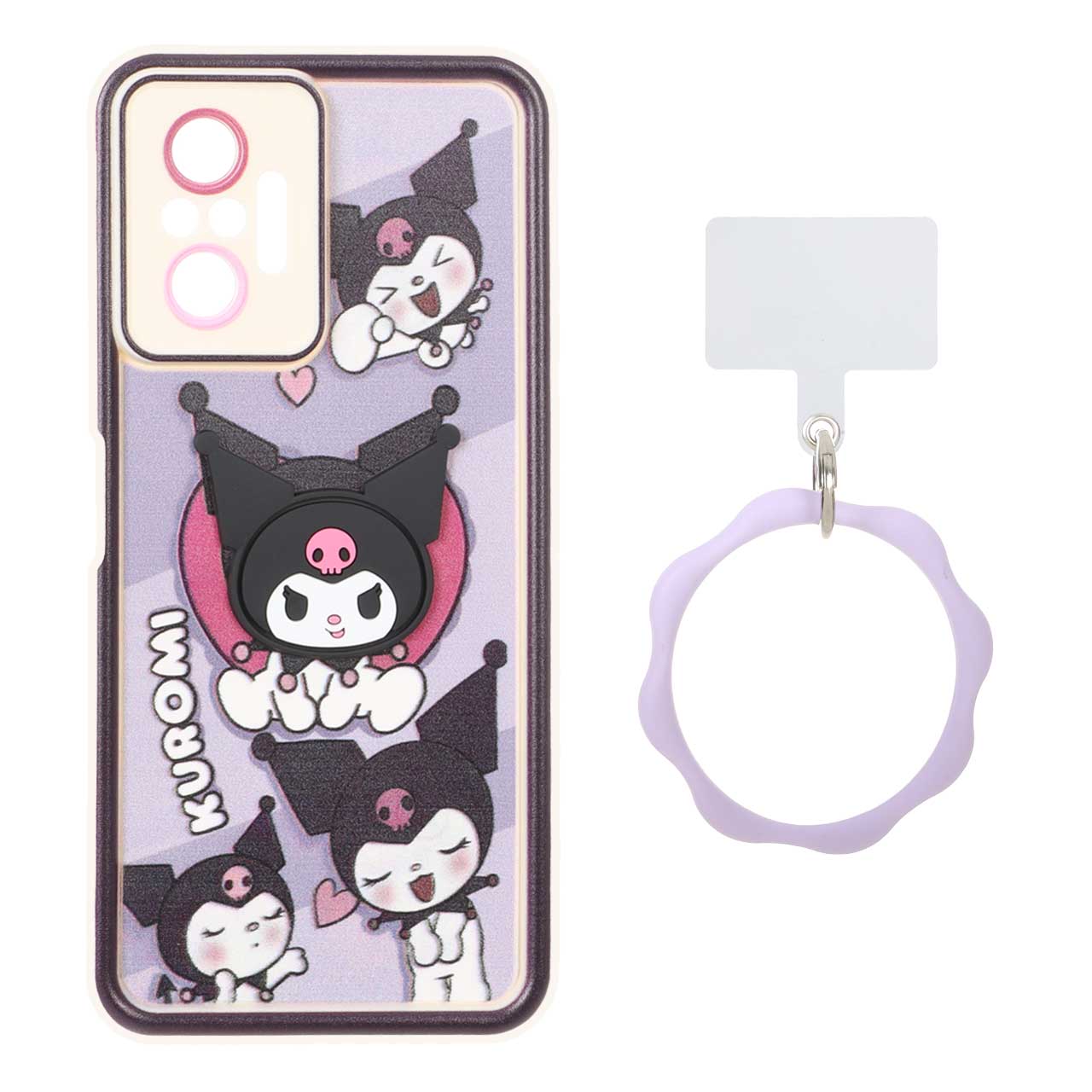 قاب Solid Case عروسک برجسته النگویی Xiaomi Redmi Note 10 Pro 4G / Redmi Note 10 Pro Max - طرح 299