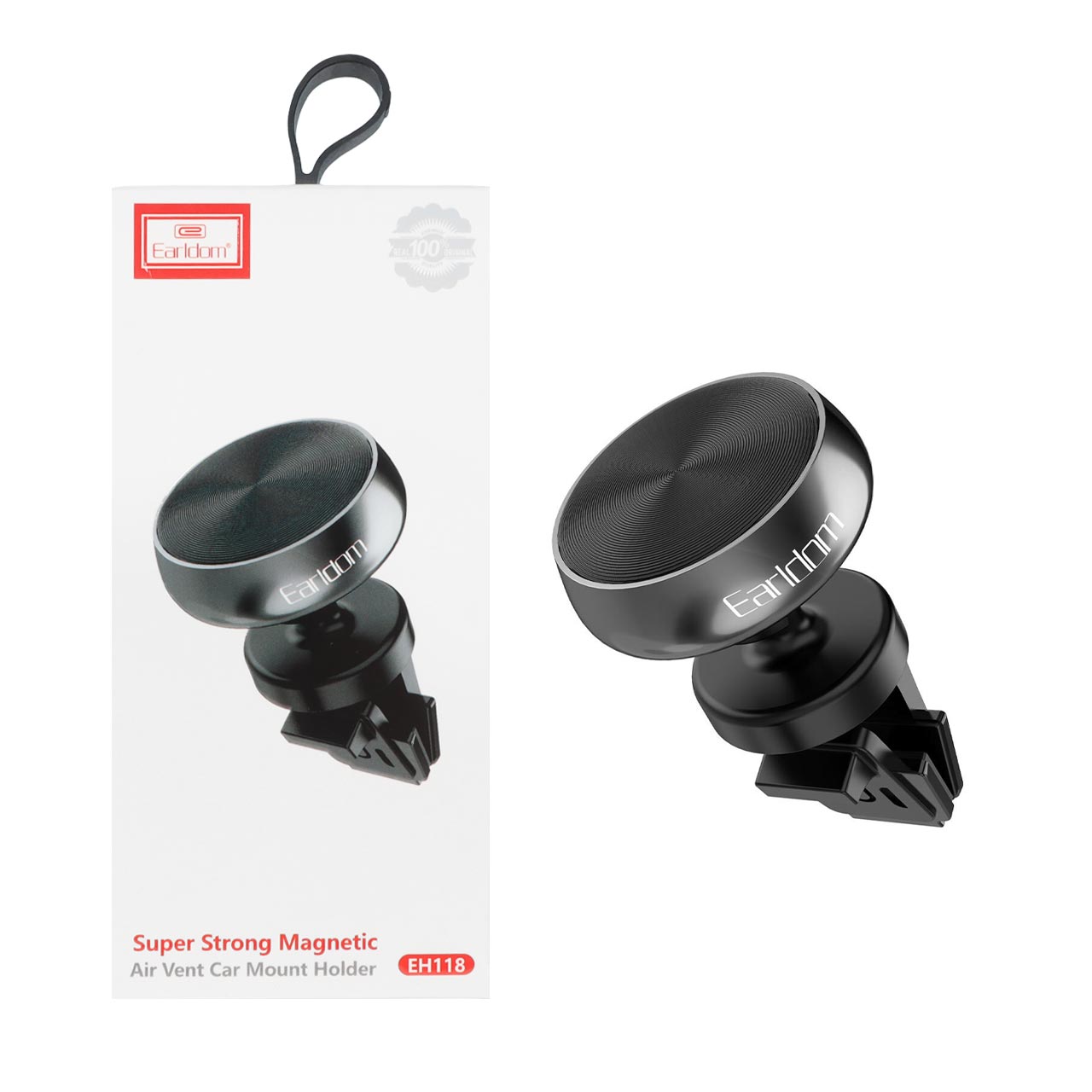 هولدر گوشی موبایل مگنتی Earldom مدل EH118 - مشکی