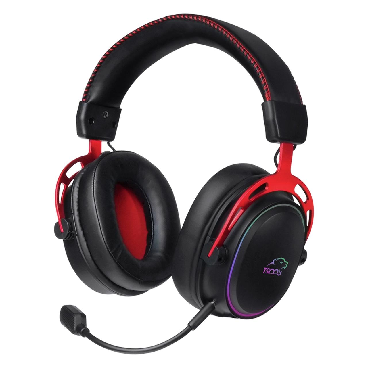 هدفون بی سیم گیمینگ TSCO مدل Odinos GH 6168 - مشکی (گارانتی 18 ماهه تسکو)