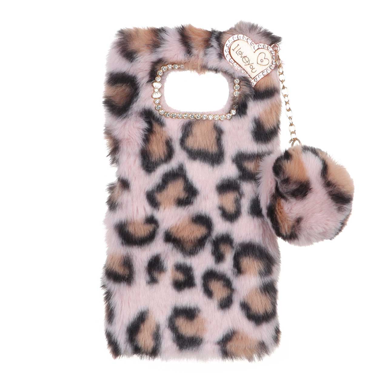 قاب پشمالو مرواریدی نگین دار Xiaomi Poco X3 / Poco X3 Pro / Poco X3 NFC - طرح 53