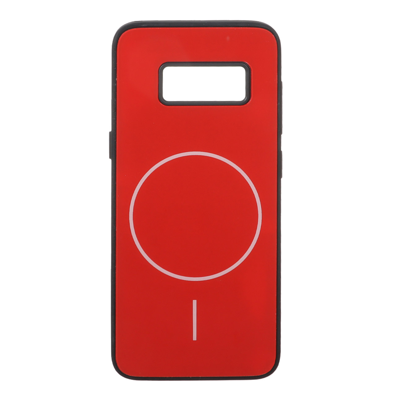 قاب M Pro پشت براق طرح مگ سیف Samsung Galaxy S8 - قرمز