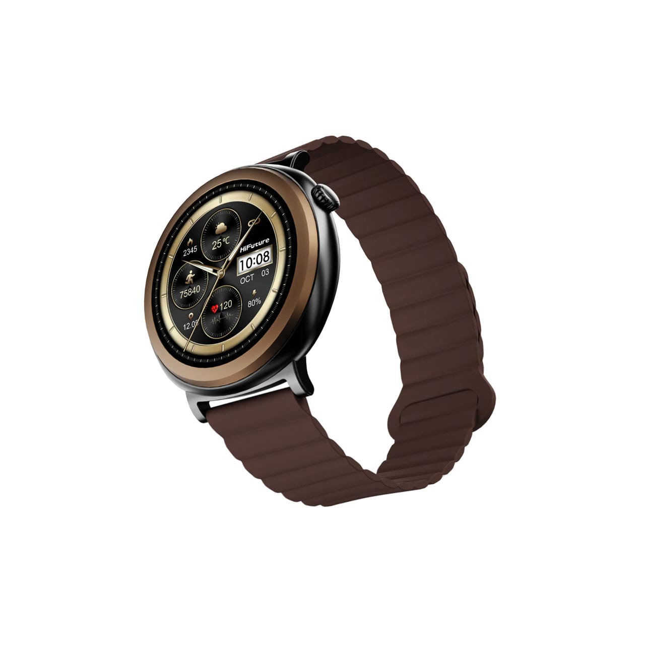 ساعت هوشمند HiFuture مدل Aurora - قهوه ای (گارانتی 18 ماهه شرکتی)