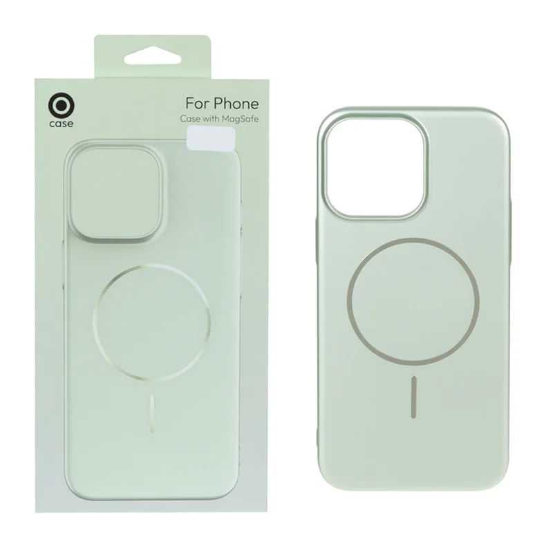 قاب متالیک MagSafe پشت سخت Apple iPhone 14 Pro Max - سبز (پک دار)