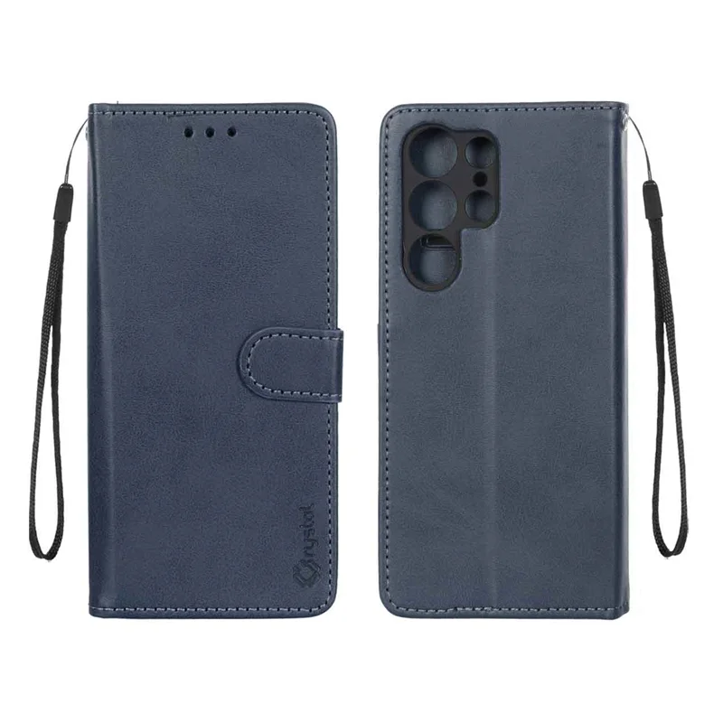 کیف موبایل مگنتی Crystal داخل مخمل Samsung Galaxy S25 Ultra - سرمه ای