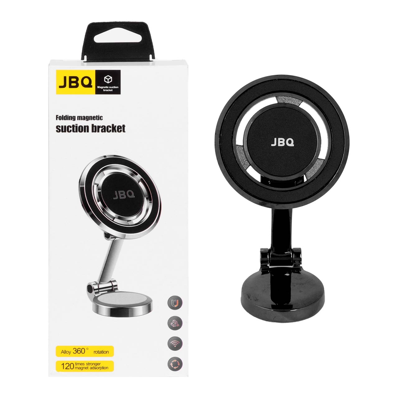 هولدر گوشی موبایل مگنتی JBQ مدل HLC-235 - خاکستری (گارانتی شش ماهه رصاصی)