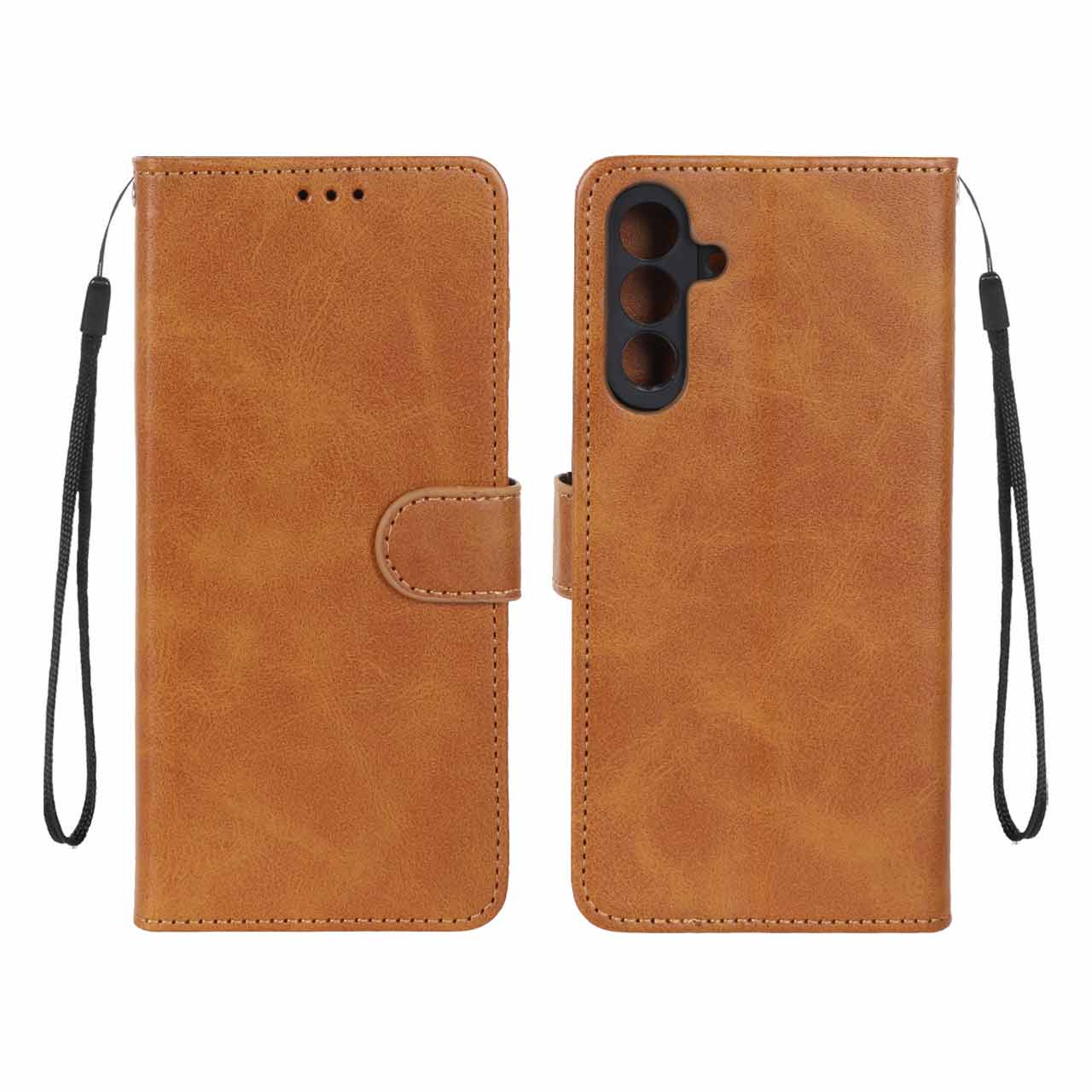 کیف موبایل مگنتی Samsung Galaxy A17 / A26 - عسلی