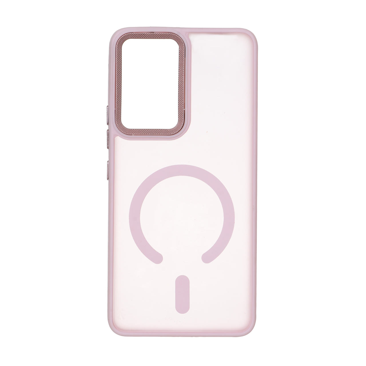 قاب مات لنز کربن طرح مگ سیف دور رنگی Samsung Galaxy A53 - صورتی