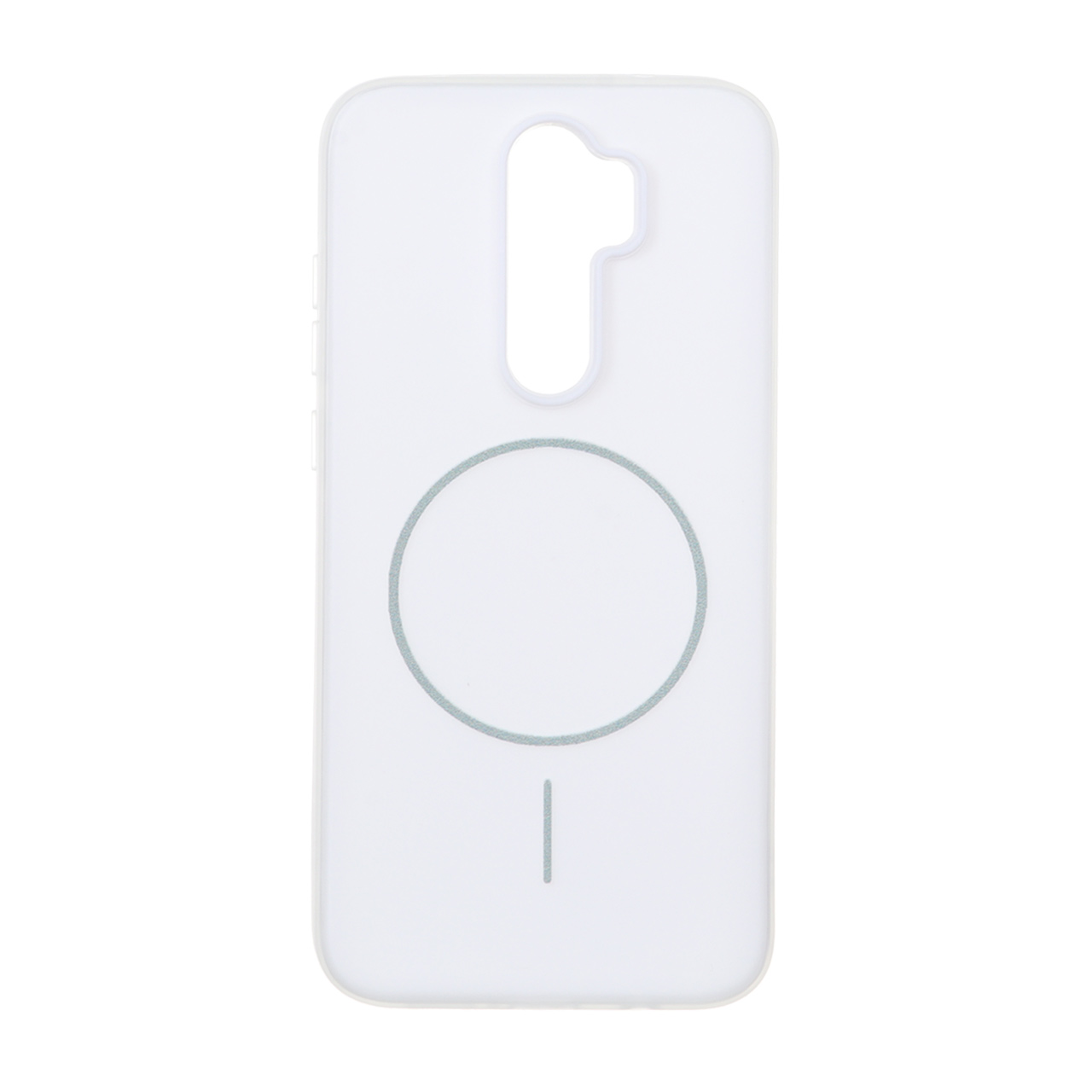 قاب دو تکه طرح مگ سیف مات Xiaomi Redmi Note 8 Pro - سفید