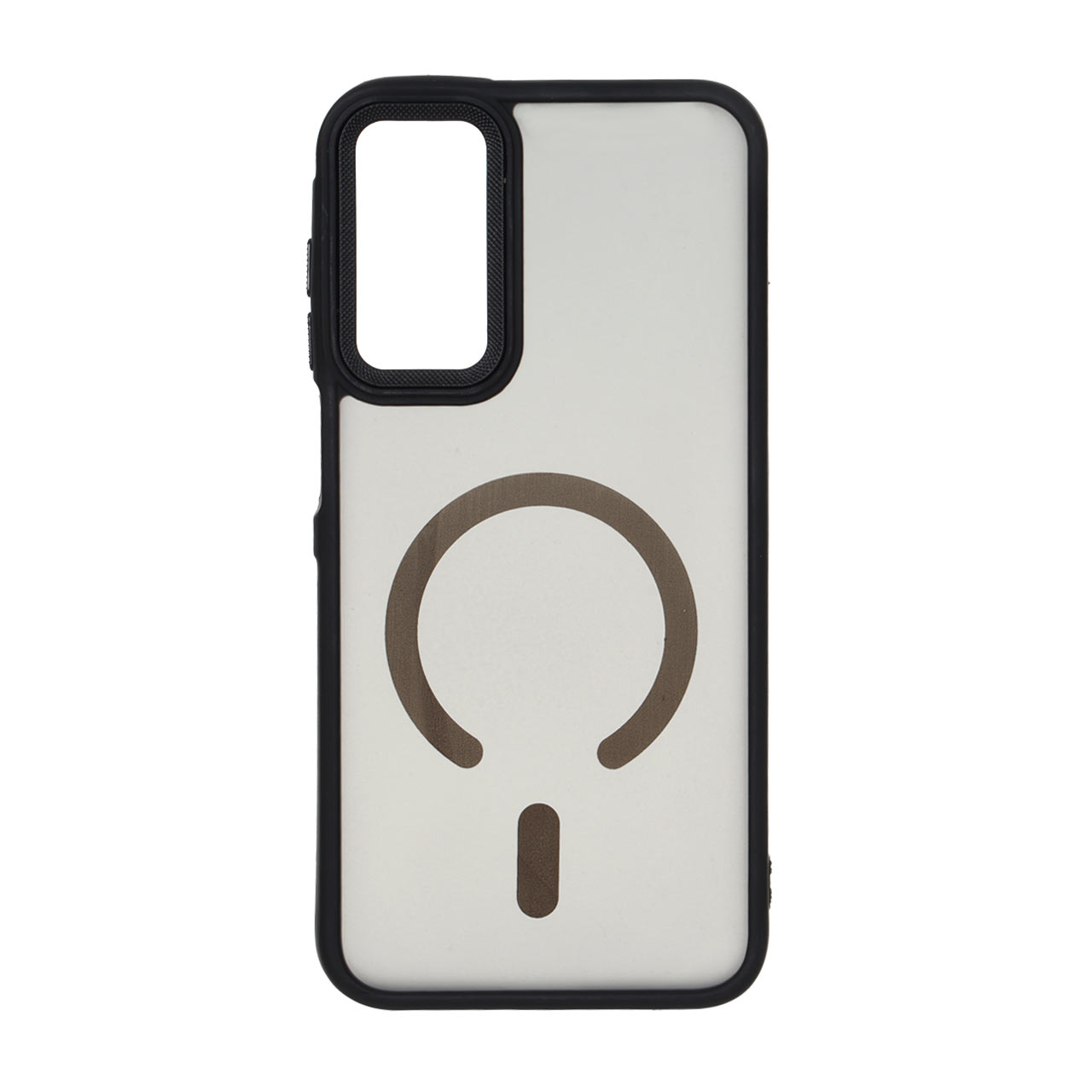 قاب مات لنز کربن طرح مگ سیف دور رنگی Samsung Galaxy A15 - مشکی