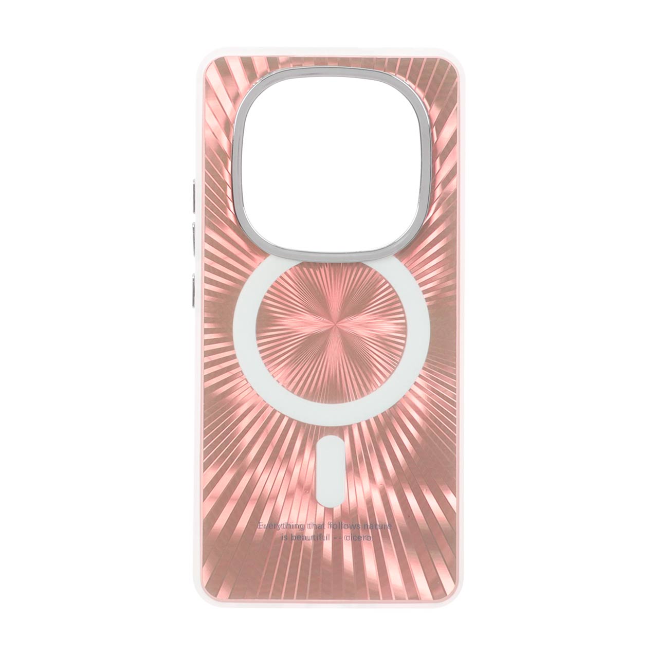 قاب Succinct الحمبرا طرح مگ سیف Xiaomi Redmi Note 14 Pro 5G / Redmi Note 14 Pro Plus 5G / Poco X7 5G - صورتی