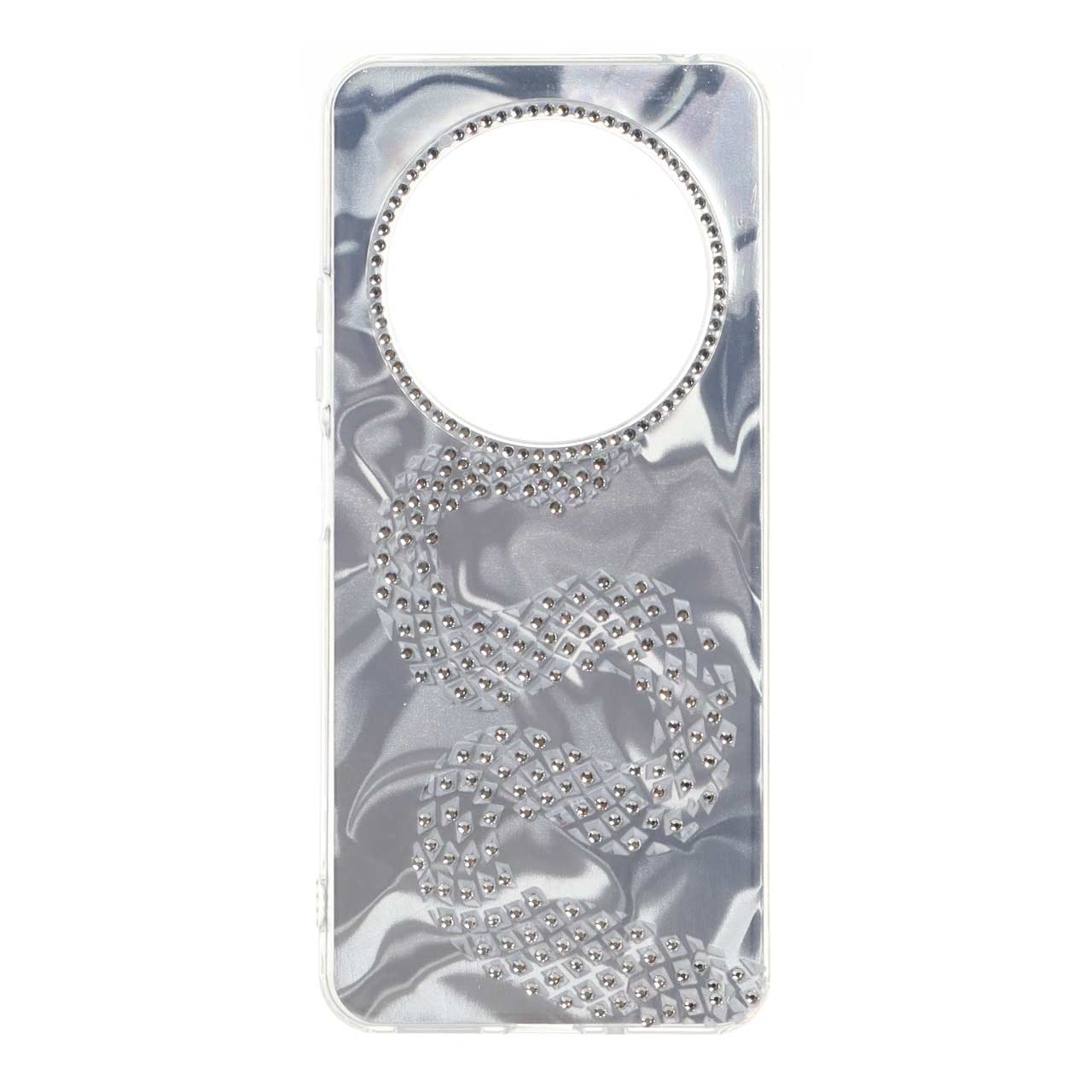 قاب هولوگرامی طرح دار نگینی Xiaomi Redmi 14C / Redmi A4 / Poco C75 - کد 263