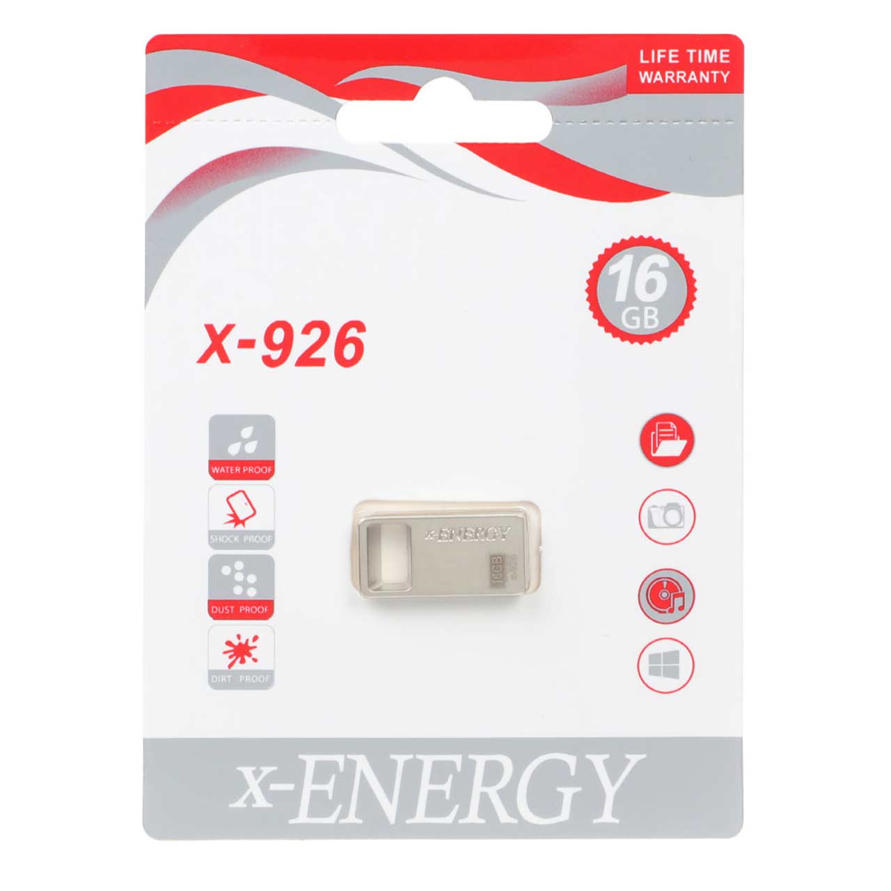 X-ENERGY X-926 USB2.0 Flash Memory-16GB (گارانتی مادام العمر IPM)