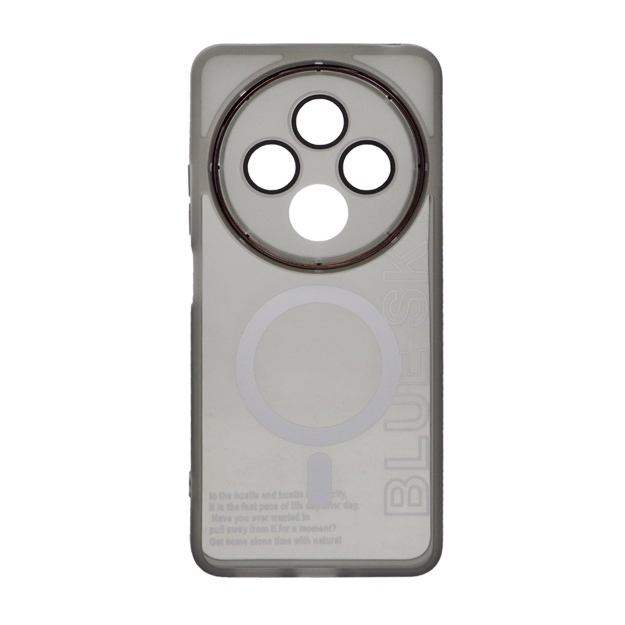 قاب Diamond Space طرح مگ سیف لنز گلس دار  Xiaomi Redmi 14C / Redmi A4 / Poco C75 - مشکی - MPS