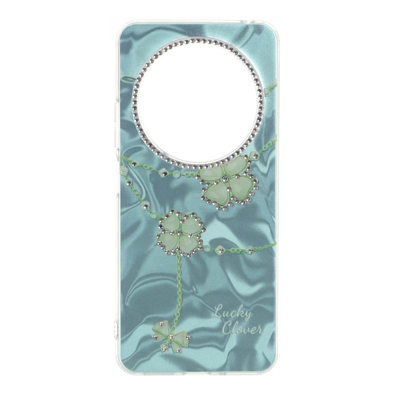 قاب هولوگرامی طرح دار نگینی Xiaomi Redmi 14C / Redmi A4 / Poco C75 - کد 270