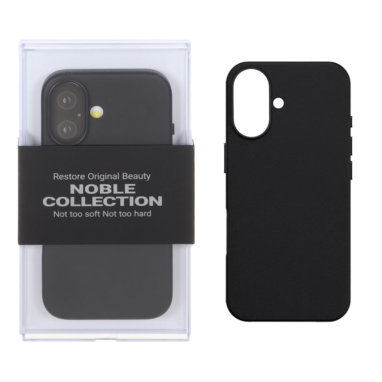 قاب Original Kdoo Noble مدل Apple iPhone 16 - مشکی (پک دار) - NTC