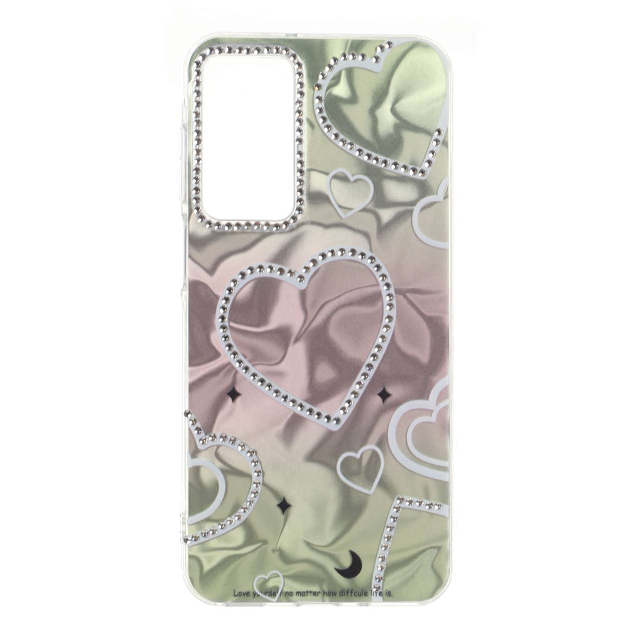 قاب هولوگرامی طرح دار نگینی Samsung Galaxy A16 - کد 137