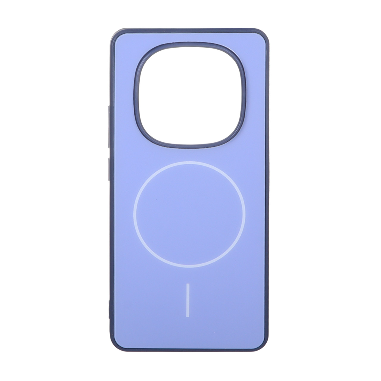 قاب M Pro پشت براق طرح مگ سیف Xiaomi Redmi Note 14 Pro 4G - بنفش روشن