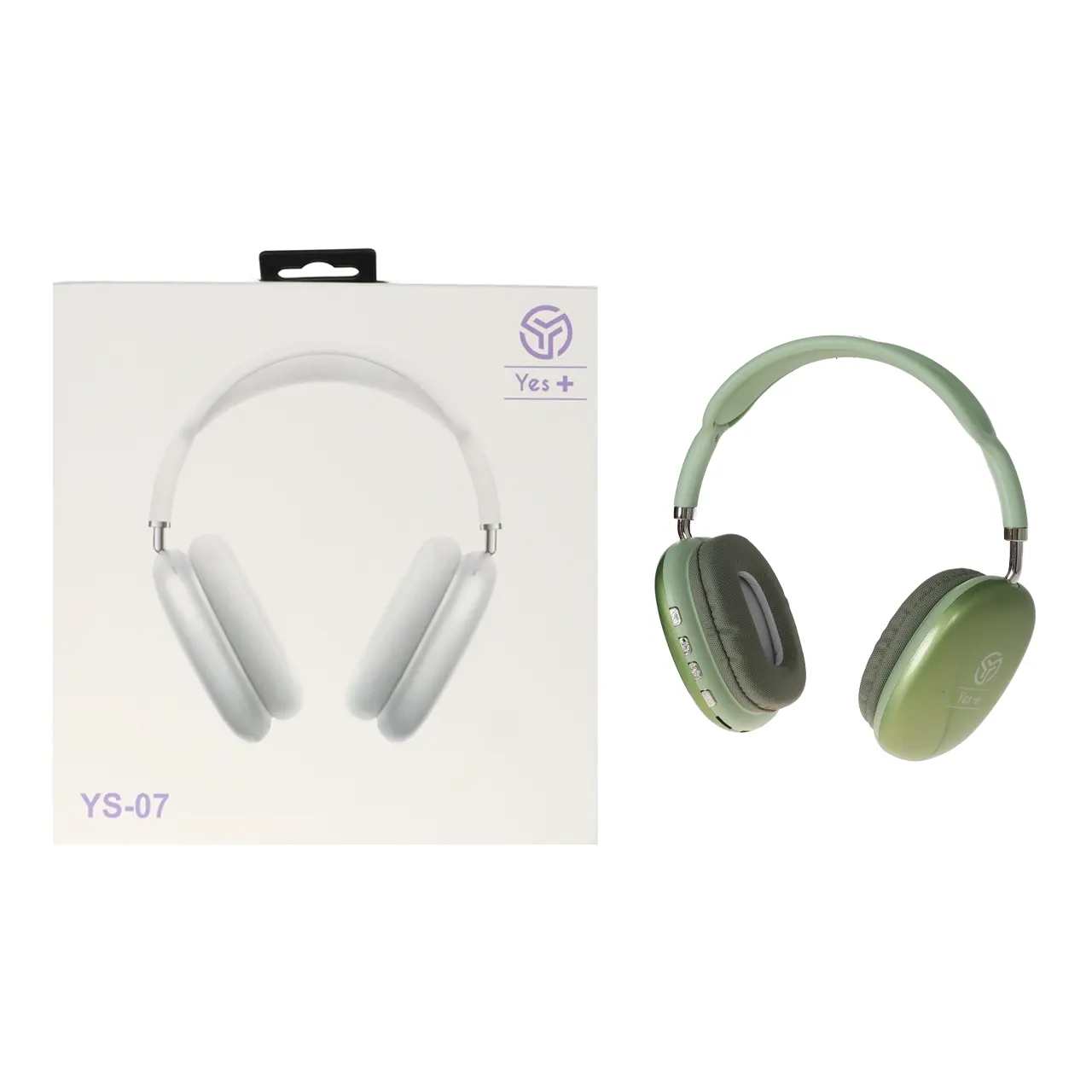 هدفون بی سیم YesPlus مدل YS-07 - سبز - YSP