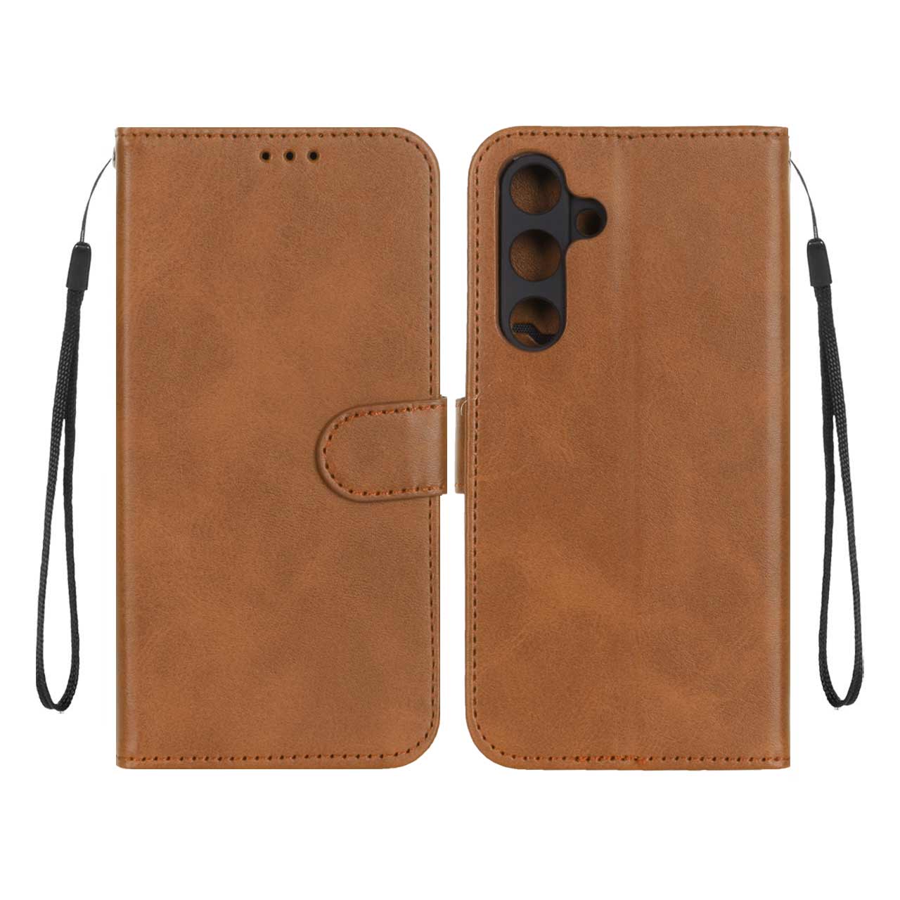 کیف موبایل مگنتی Samsung Galaxy S24 FE - عسلی