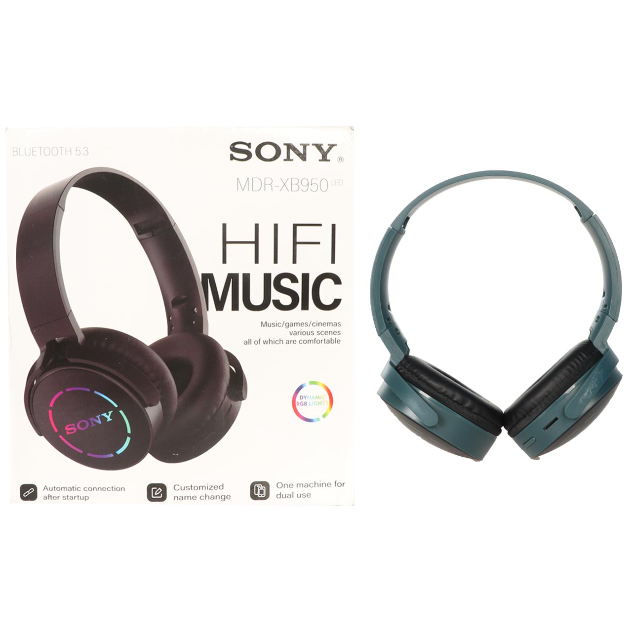 هدفون بی سیم Sony مدل MDR-XB950 - سبز (High Copy)