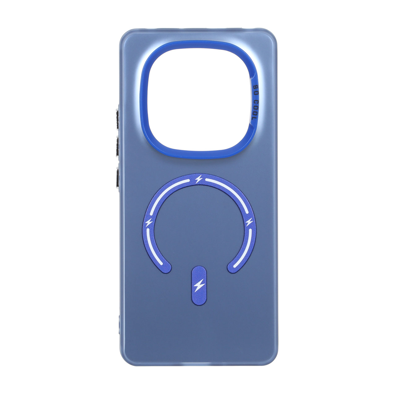 قاب SO COOL براق طرح مگ سیف Xiaomi Redmi Note 14 Pro 4G - آبی