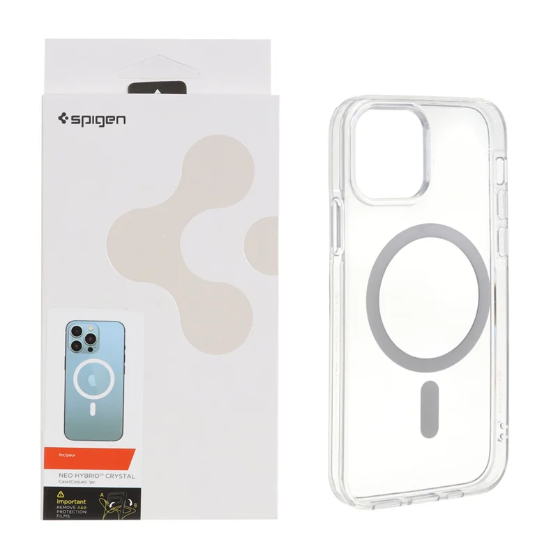 قاب Spigen اورجینال شفاف NEO HYBRID Magsafe مدل Apple iPhone 12 / iPhone 12 Pro (پک دار)