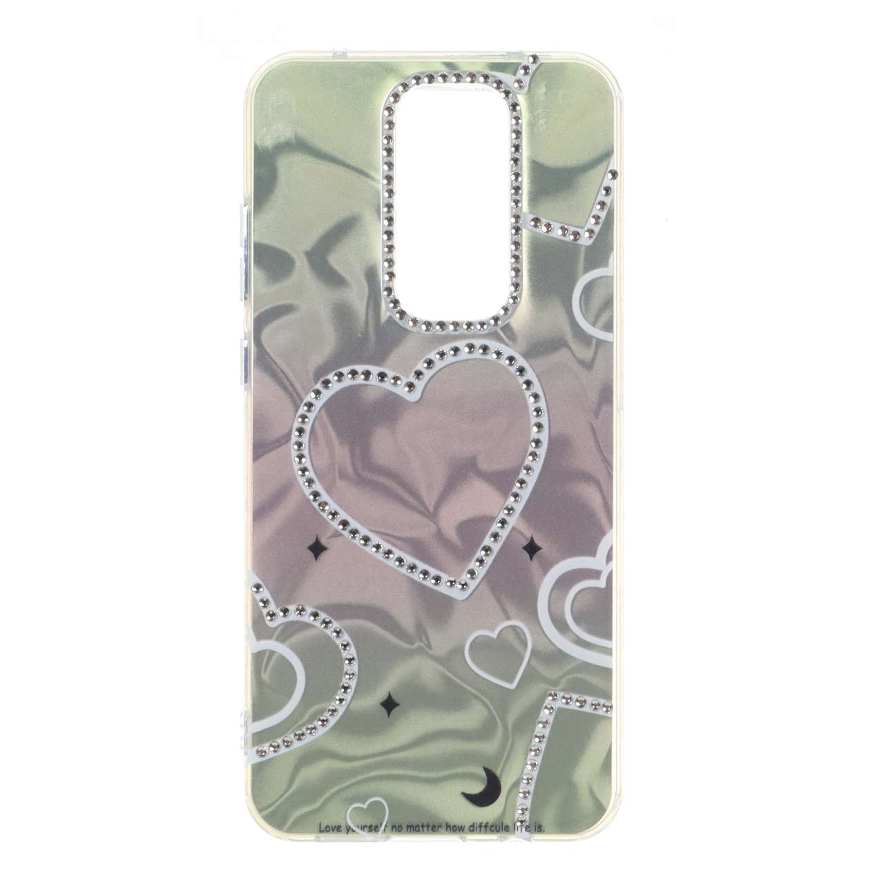 قاب هولوگرامی طرح دار نگینی Xiaomi Redmi Note 8 Pro - کد 271