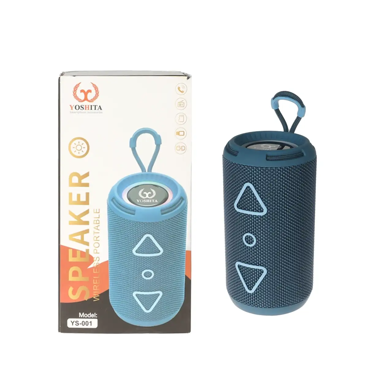 اسپیکر بی سیم YOSHITA مدل YS-001 - آبی - MMS (گارانتی شش ماهه YA)