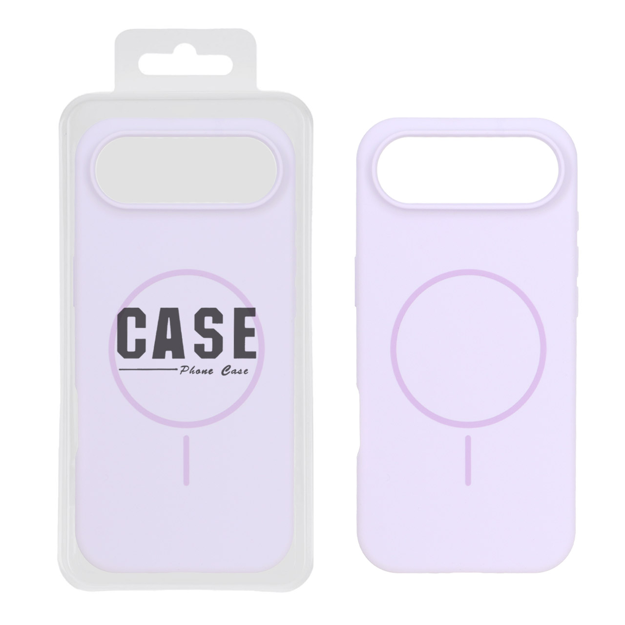 قاب سیلیکونی پاک کنی اورجینال درجه یک MagSafe مدل Apple iPhone 17 Air - یاسی (پک دار)