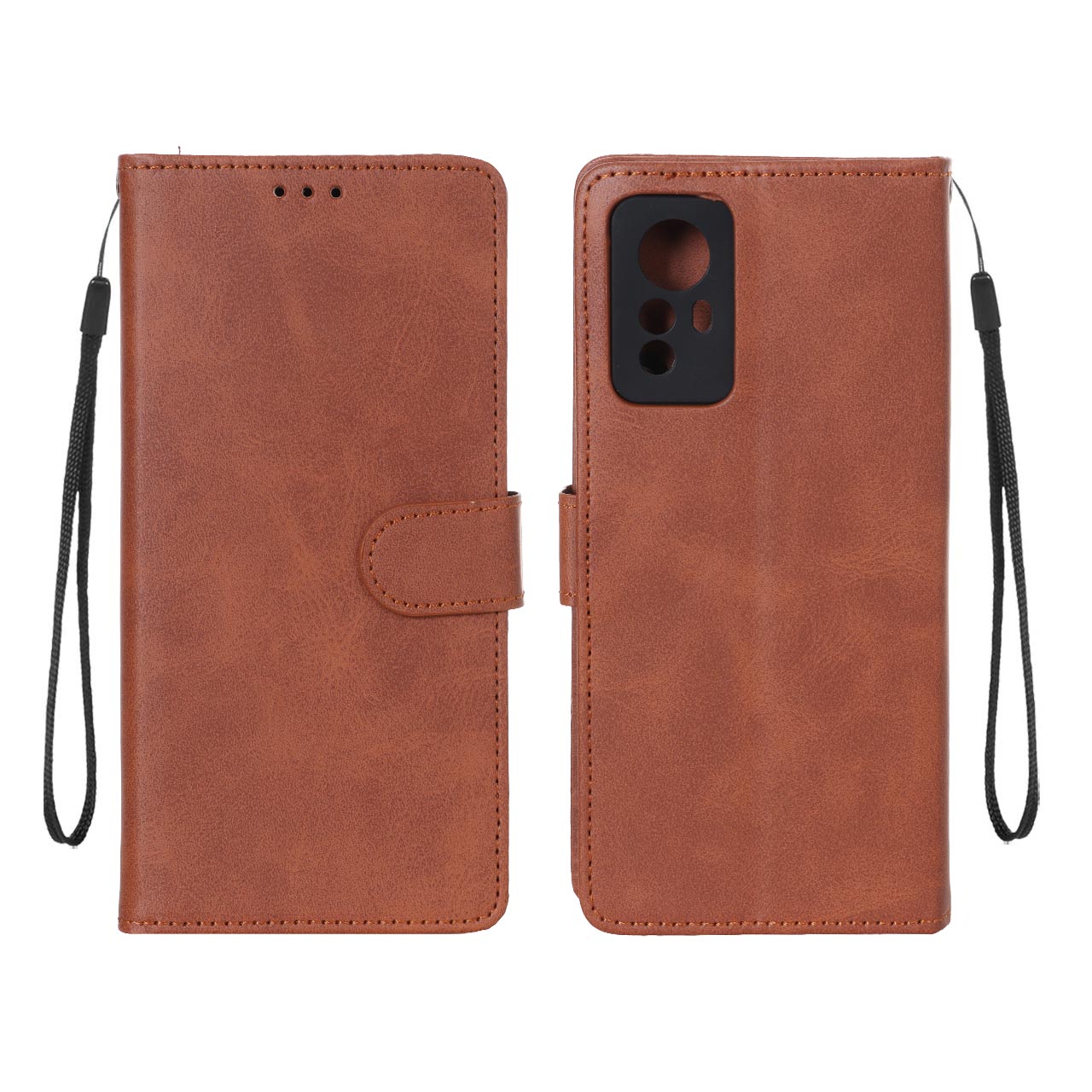 کیف موبایل مگنتی Xiaomi Redmi Note 12S - قهوه ای